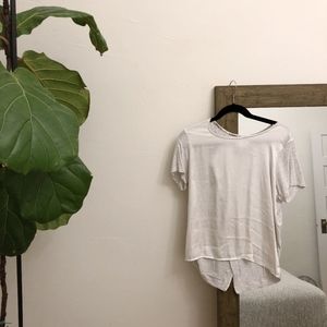 Dolan Anthropologie Cross Back Top